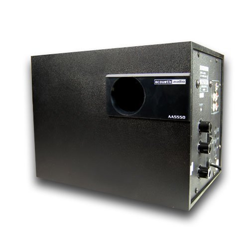 Acoustic Audio AA5550 500 Watt 5.1 Home Theater Surround Sound Speaker System N4