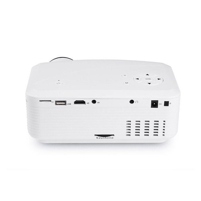Portable Pocket Projector LED Projector 640480 1080P USB/AV/HDMI/VGA/mini SD card Interface Multimedia Video Games... N5