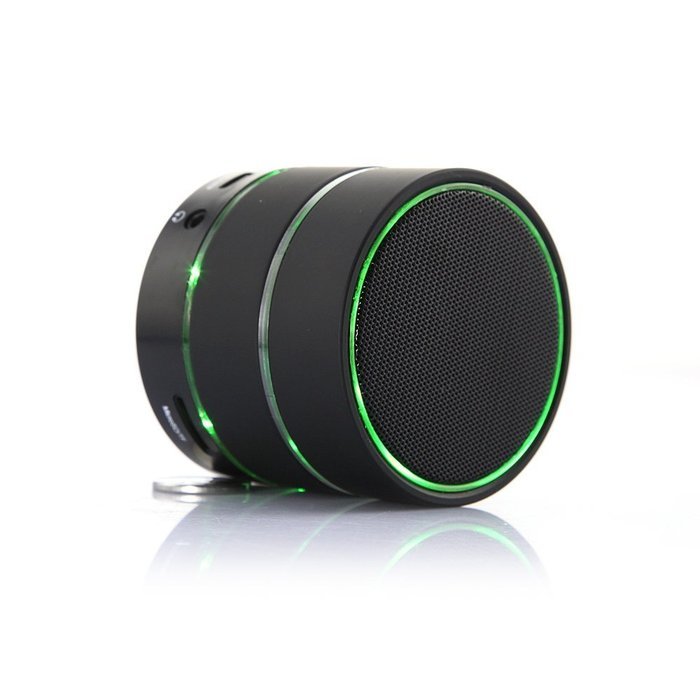 Soondar Mini Wireless Bluetooth LED Multicolor Light Up Universal Bluetooth Speaker with Mic for iPhone 6/6 plus...