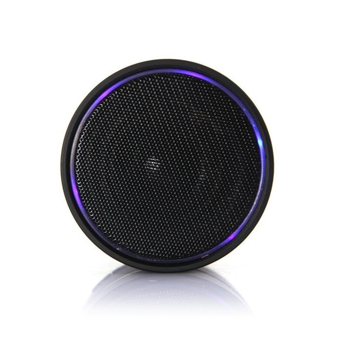 Soondar Mini Wireless Bluetooth LED Multicolor Light Up Universal Bluetooth Speaker with Mic for iPhone 6/6 plus... N4