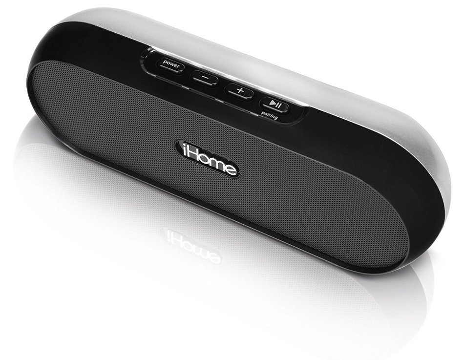 iHome iDM12BX Bluetooth Wireless Speaker (Black) (Discontinued by Manufacturer)