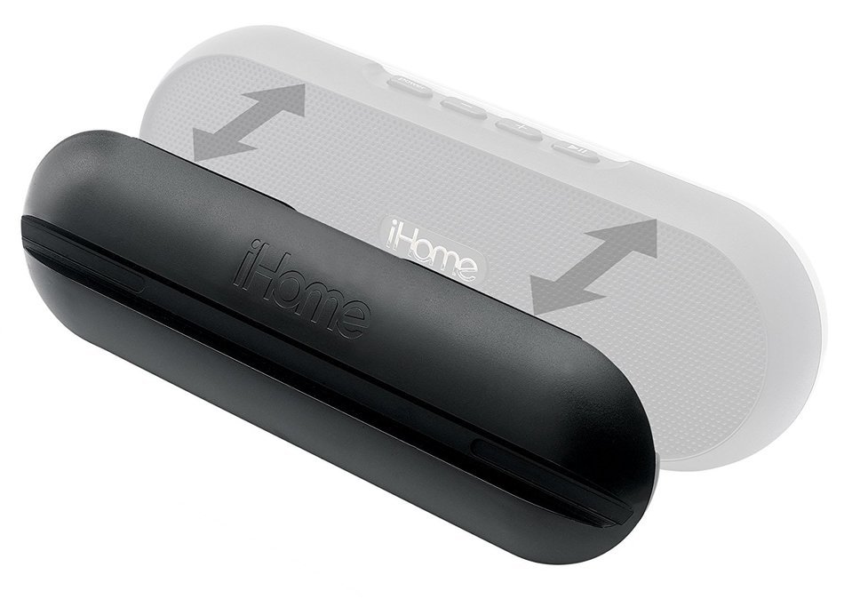iHome iDM12BX Bluetooth Wireless Speaker (Black) (Discontinued by Manufacturer) N7