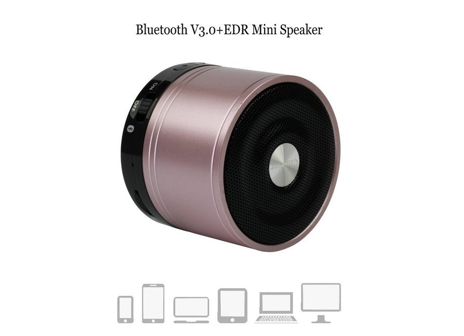 CinDier Ultra Portable Wireless Bluetooth Speaker V3.0 With 5w HiFi Strong Stereo Speaker For Iphone,Ipad,Samsung... N4
