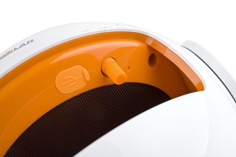 MicroSolar - Portable - Cute Gift - Solar Powered Bluetooth Speaker - Eco Friendly - Waterproof IP44 - 10 hours... N5