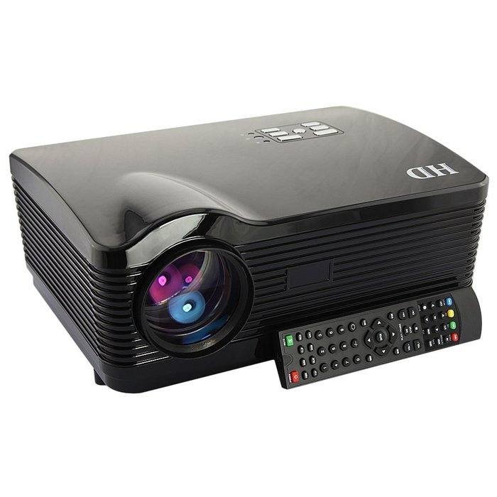 3*HDMI USB 3D LED Multimedia HD 3000 lumen Projector 1080P Native 1280*768 Contrast Ratio 2000: 1