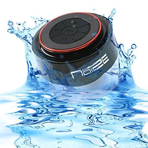 Noize Portable Bluetooth Waterproof Shower Wireless Speaker-Gold N5