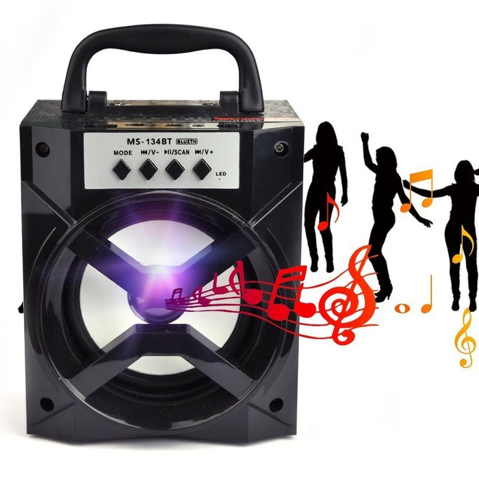 Outdoor Portable Bluetooth Speaker ,Oenbopo Home Square Stereo Music Portable Wireless Bluetooth Speaker with...