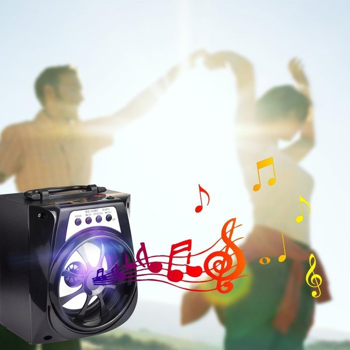 Outdoor Portable Bluetooth Speaker ,Oenbopo Home Square Stereo Music Portable Wireless Bluetooth Speaker with... N15