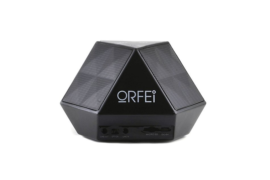 ORFEI Crystal Classic Portable Wireless Bluetooth Speaker with Long Hours Battery Life and Full, High-def Sound...