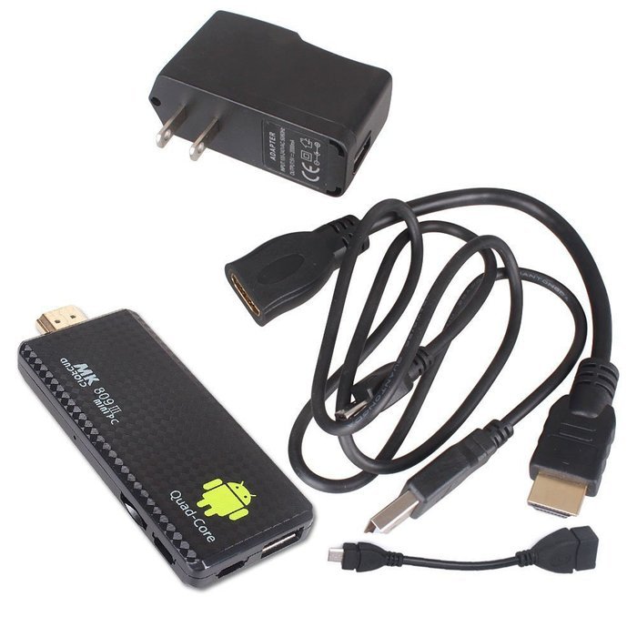 Andoer MK809III Bluetooth Android 4.4 TV Dongle Stick Mini PC Quad Core Rockchip RK3188T 2G/8G Wifi XBMC DLAN... N9