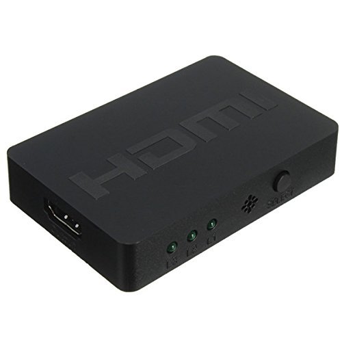 3 Port 1080P Full HD HDMI Switch Switcher Hub Splitter Box With Remote Control N2