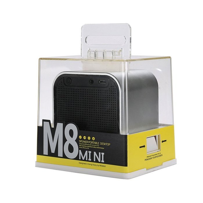 StrongFirst Bluetooth Speaker, Remax Series Smart Control Speakers Bluetooth Speaker Outdoor (Silver) N31