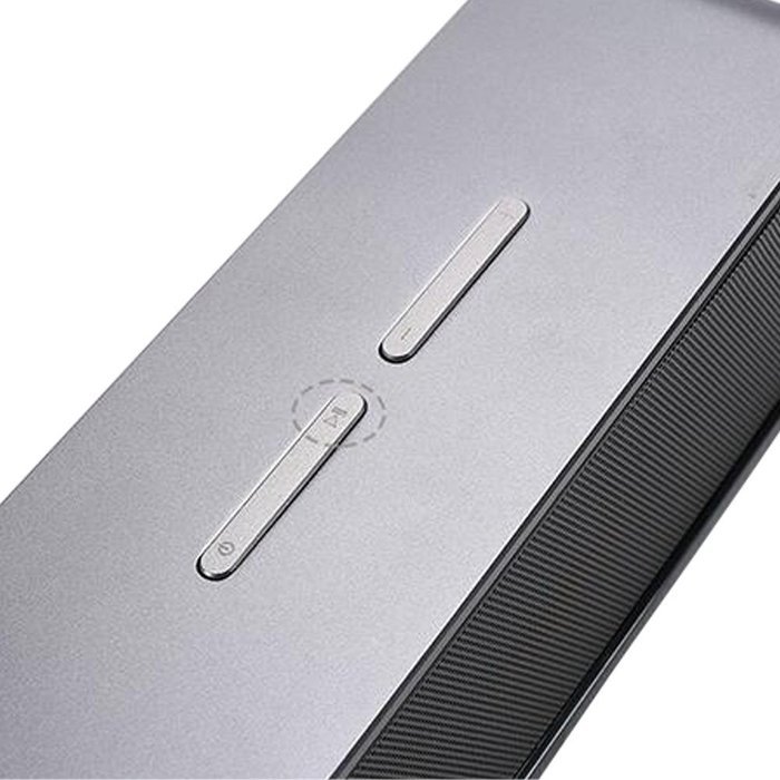 StrongFirst Bluetooth Speaker, Remax Series Smart Control Speakers Bluetooth Speaker Outdoor (Silver) N46