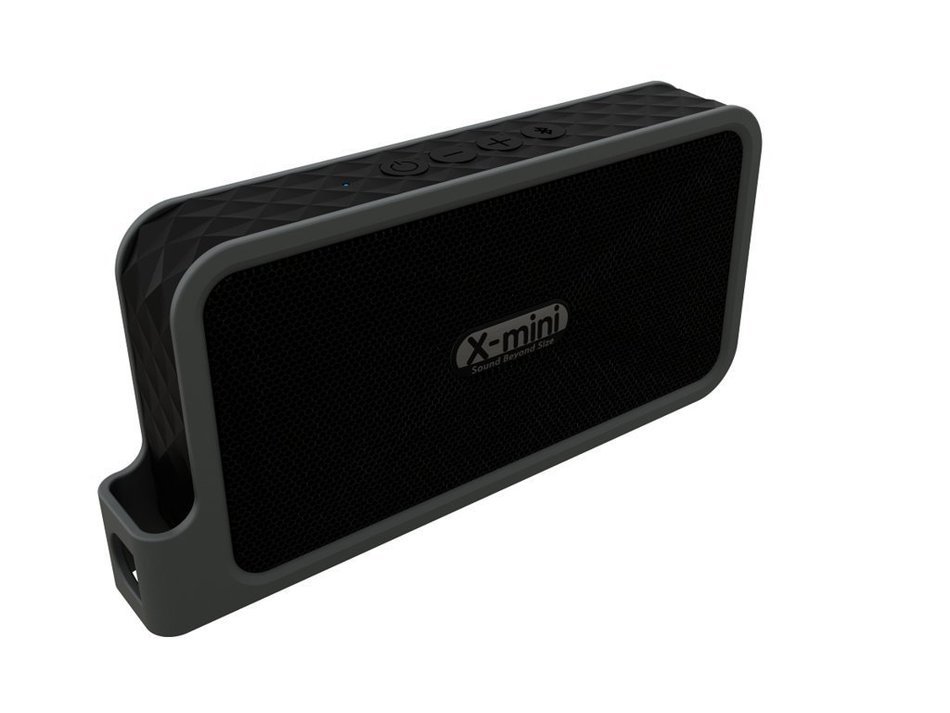 X-mini EXPLORE Plus Wireless Bluetooth Portable Stereo Speaker Spash Proof (Black)