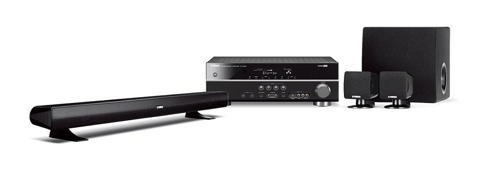 Yamaha YHT-494BL 5.1-Channel Complete Home Theater System (Black) (Discontinued by Manufacturer)