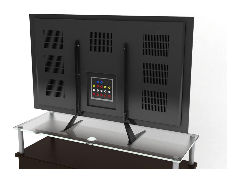 Atlantic Table Top TV Stand, up to 42", Black N3