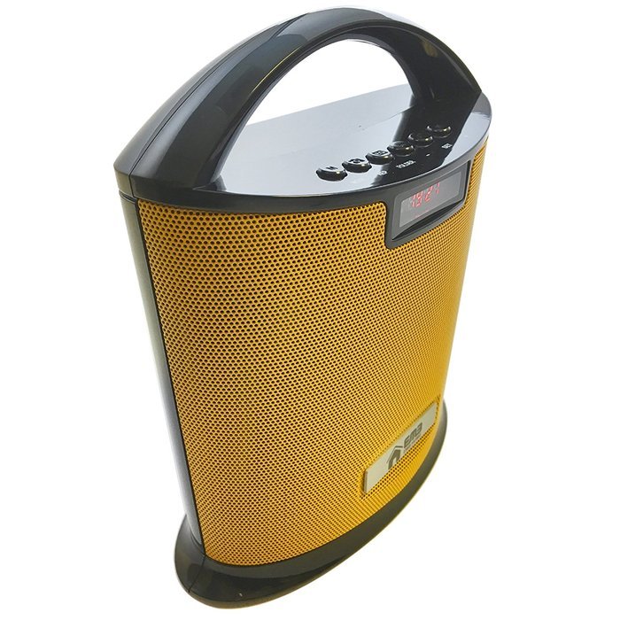 EMB Professional EURO8 Rechargeable Portable Bluetooth High-Definition Super Loud Boombox Speaker System w/ SD... N2