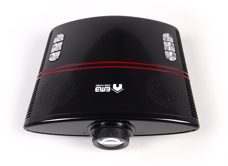 EMB Home - EBP100 - Portable HDMI LED Projector 40 ANSI Lumens w/ USB and SD Card for Home Cinema Theater / Games... N3