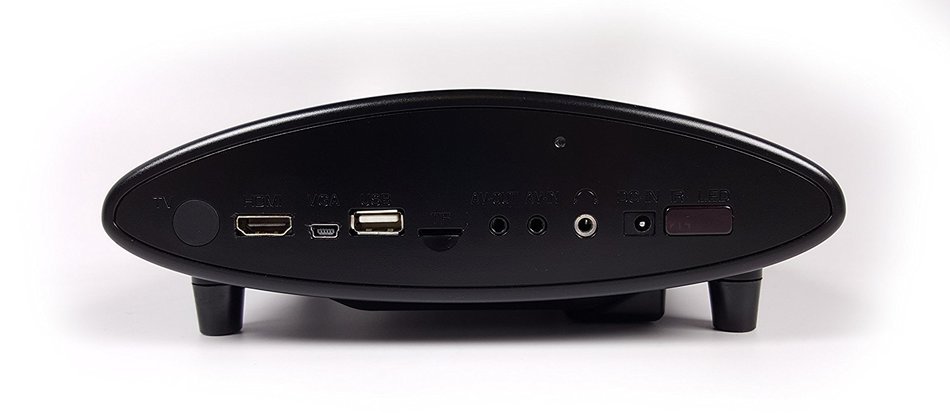 EMB Home - EBP100 - Portable HDMI LED Projector 40 ANSI Lumens w/ USB and SD Card for Home Cinema Theater / Games... N5