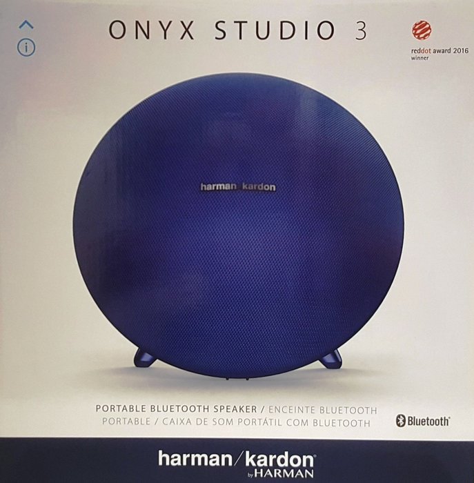 Harman Kardon HKONYXSTUDIO3BLKAM Onyx Studio 3 Wireless Speaker System with Rechargeable Battery and Built-in... N5