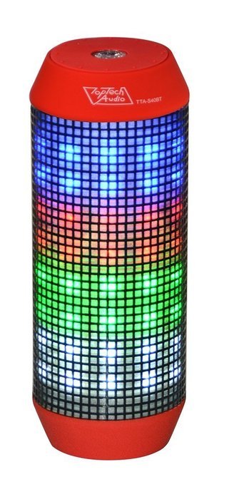 Top Tech Audio Portable Bluetooth Music Speaker Blue N2