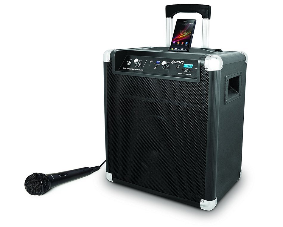 ION Block Rocker Bluetooth Portable Speaker System N4