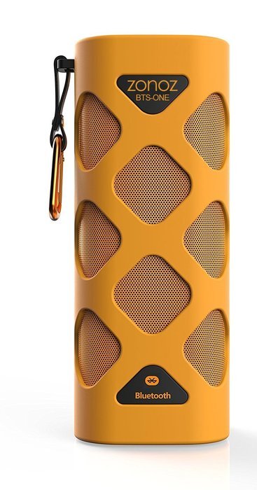 zonoz BTS-ONE 10W Rugged Waterproof Outdoor Portable Wireless Bluetooth Speaker w/ HD Premium Sound, Up to 12...