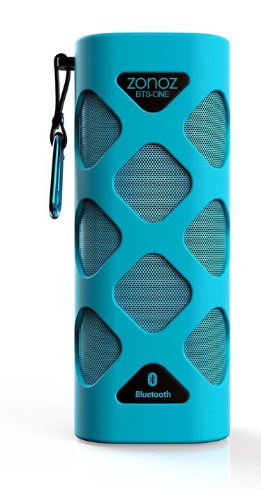 zonoz BTS-ONE 10W Rugged Waterproof Outdoor Portable Wireless Bluetooth Speaker w/ HD Premium Sound, Up to 12... N6