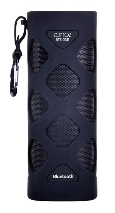 zonoz BTS-ONE 10W Rugged Waterproof Outdoor Portable Wireless Bluetooth Speaker w/ HD Premium Sound, Up to 12... N8