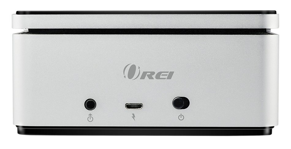 OREI Diamond Enhanced Bass NFC Bluetooth 4.0 Wireless Speaker, Powerful Sound, Built in Mic, Aluminum Body, Touch... N4