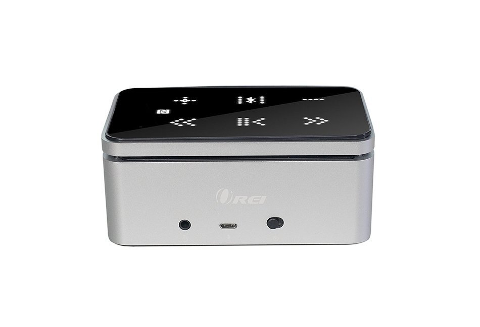 OREI Diamond Enhanced Bass NFC Bluetooth 4.0 Wireless Speaker, Powerful Sound, Built in Mic, Aluminum Body, Touch... N6