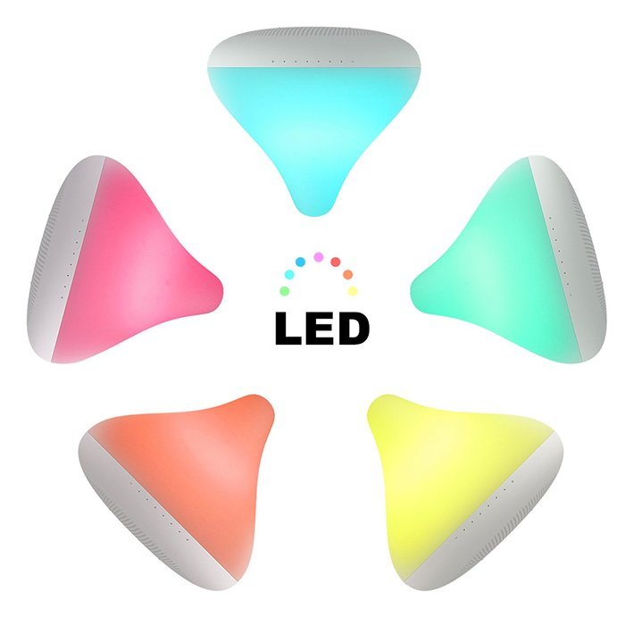 CHOCOLIGHT Speaker 360-degree No Angular Design Colorful LED Light Gravity Sensor Smart Touch-Sensitive Control... N3
