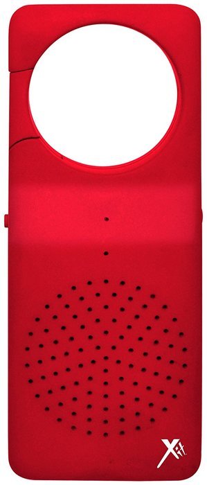 Bluetooth Wireless Hands Free Red Clip On Speaker For iPad Air, iPad Mini 2, iPad Mini, iPad with Retina Display...