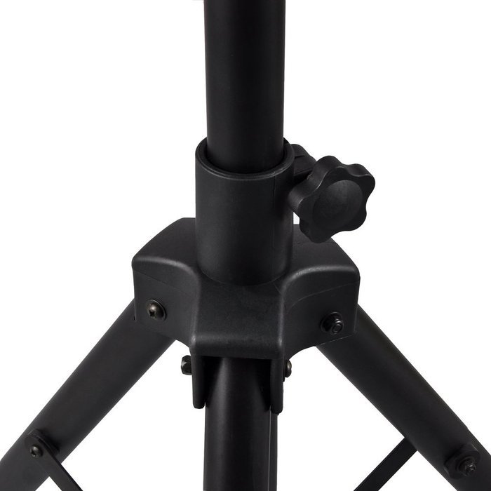 Pyle Laptop Projector Stand, Heavy Duty Tripod Height Adjustable 28" To 41" For DJ Presentations Notebook Computer N8