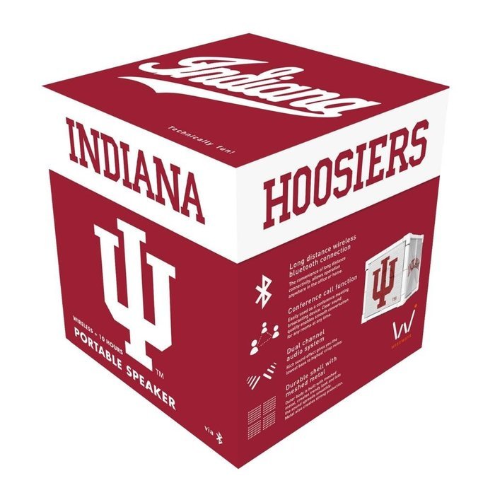 Wiseways Kube Bluetooth Collegiate Speaker for Indiana school N2