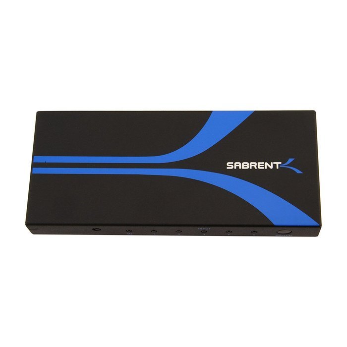 Sabrent High Definition 5x1 HDMI switch with IR wireless remote and AC Power adapter - supports 3D, 1080p (ST-HDMI) N10