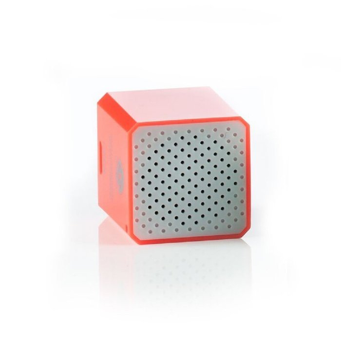 WOWWEE Cinemin Groove Cube Shutter Bluetooth Speaker, Salmon (1446)