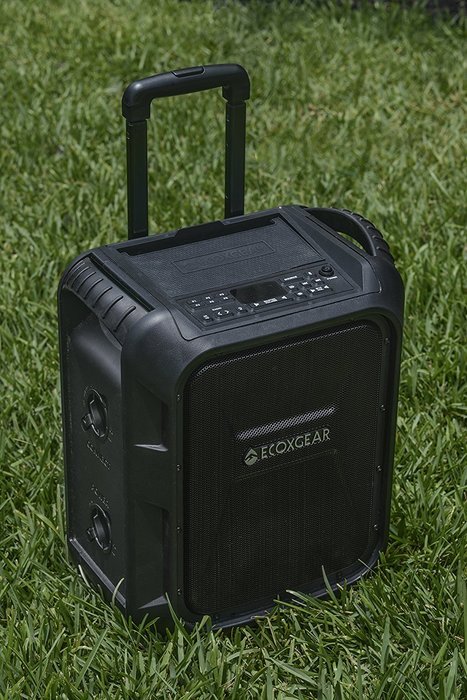 ECOXGEAR GDI-EXBM901 Waterproof Portable Bluetooth/AM/FM Wireless 100W Speaker and PA system, Black N3