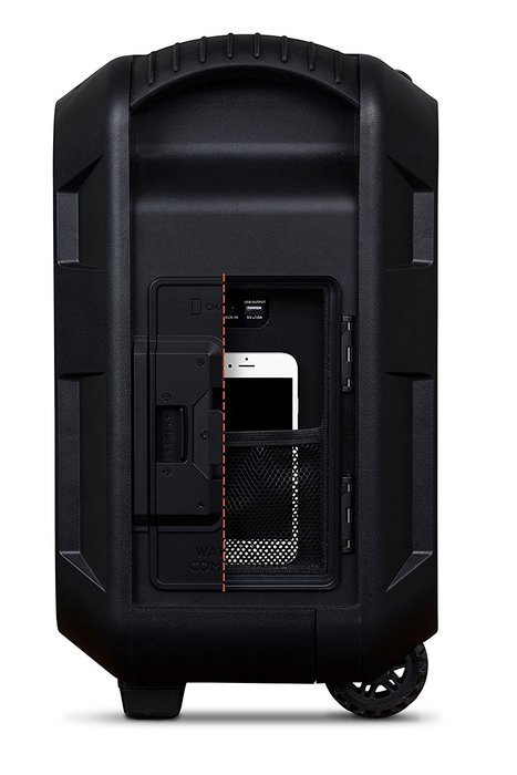 ECOXGEAR GDI-EXBM901 Waterproof Portable Bluetooth/AM/FM Wireless 100W Speaker and PA system, Black N6