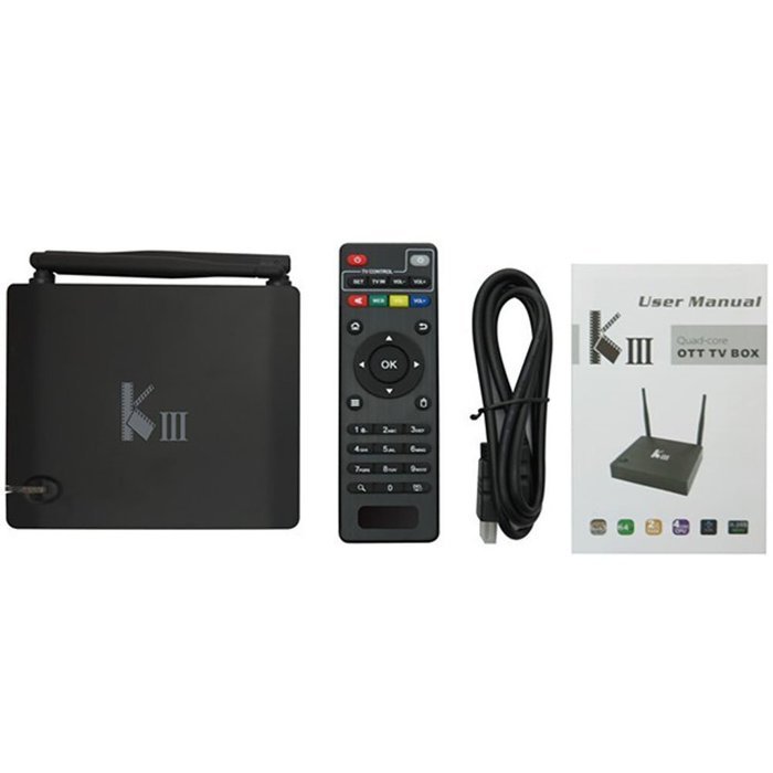 KIII S905 2G 16G ott tv box android5.1 cheap Smart TV OTT BOX N2