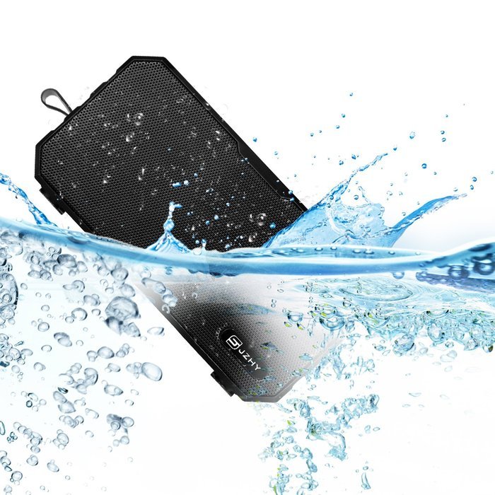 JZHY Waterproof Wireless Speakers, Outdoor Speakers, Portable Wireless Speaker, Mini Portable Waterproof Speakers... N4