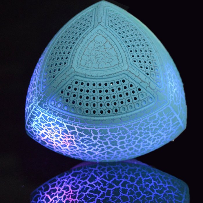 Bluetooth Wireless Speaker Mini Portable Speaker with Colorful LED Light Support USB (U Disk) MicroSD TF Card... N5