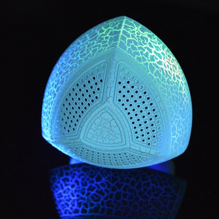 Bluetooth Wireless Speaker Mini Portable Speaker with Colorful LED Light Support USB (U Disk) MicroSD TF Card... N7