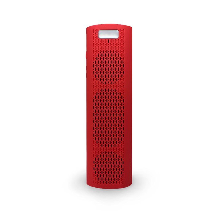 Express Media PB-2000 6 Watt Bluetooth Portable Mp3 Player & Wireless Speaker System (Red) - 2000 mAh Rechargeable...