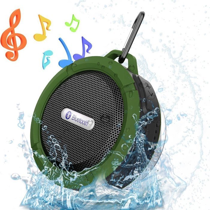 DLAND C26 Wireless Bluetooth CSR4.0 Waterproof Outdoor / Shower Speaker/Shockproof, with 12 Hour Playtime Double... N12