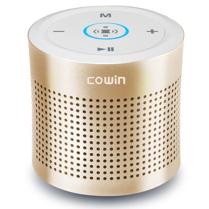 Cowin Thunder ll WiFi Vibration Bluetooth Speaker - Gold