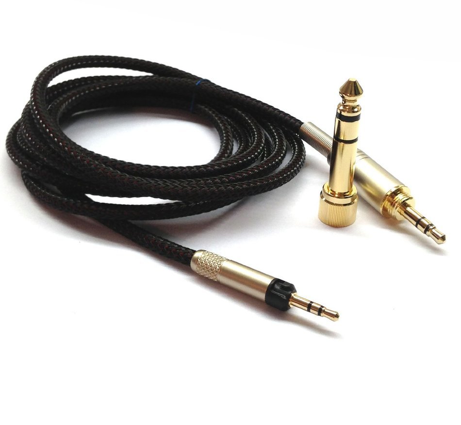1.2m Replacement Audio upgrade Cable For Sennheiser HD598 HD558 HD518 Headphones N3