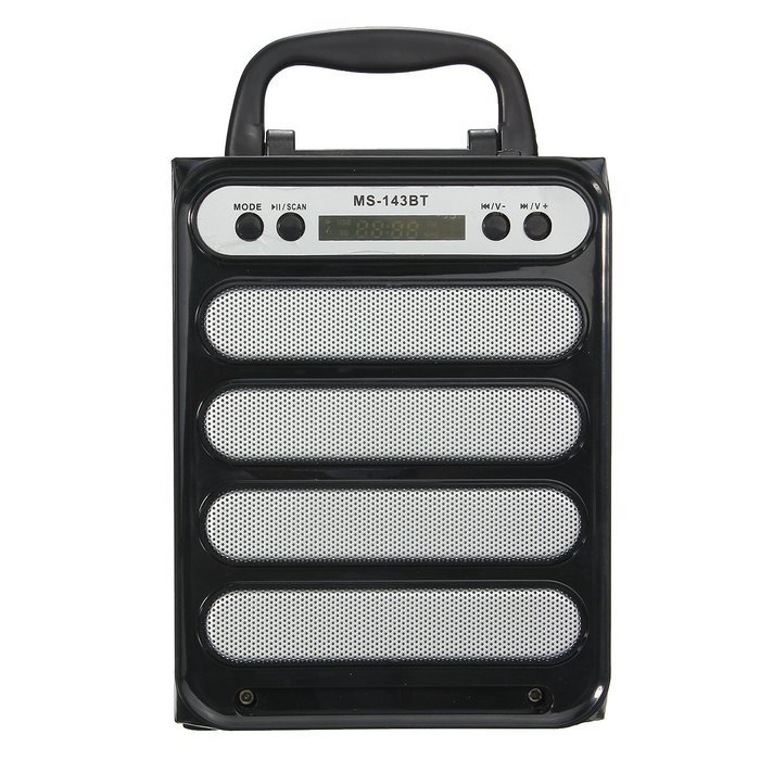 M.Way Outdoor/Indoor Bluetooth Wireless Portable Speaker Super Bass with USB TF AUX FM Radio, Mobile Multimedia...