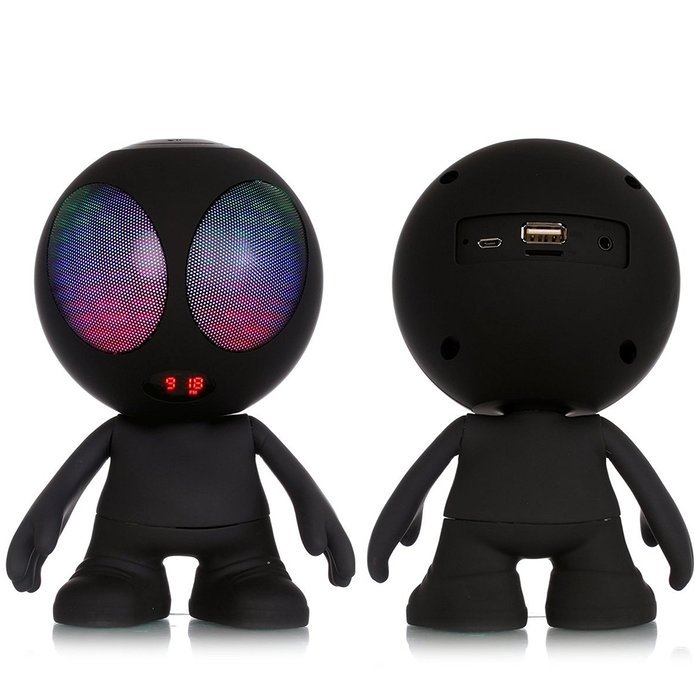 Alien Portable Wireless Bluetooth Speaker w/Stereo & Clear Bass Subwoofer N15