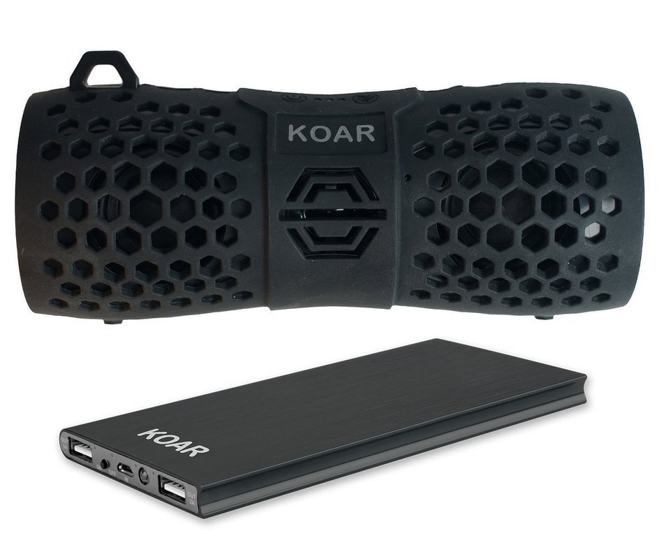 KOAR Bebox All Weather Portable Precision Audio Speaker, Black N7